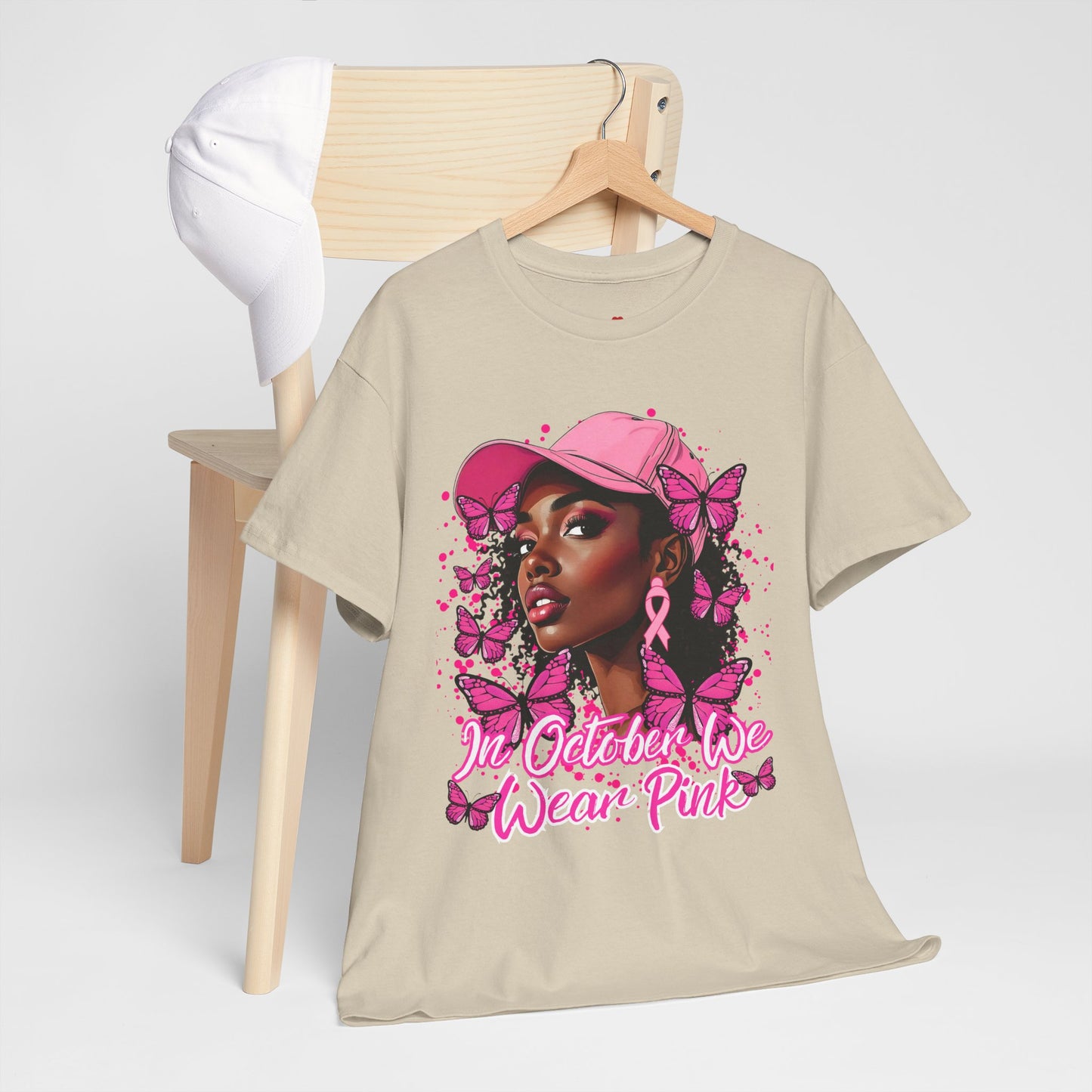 We Wear Pink Cancer Awareness T-Shirt
