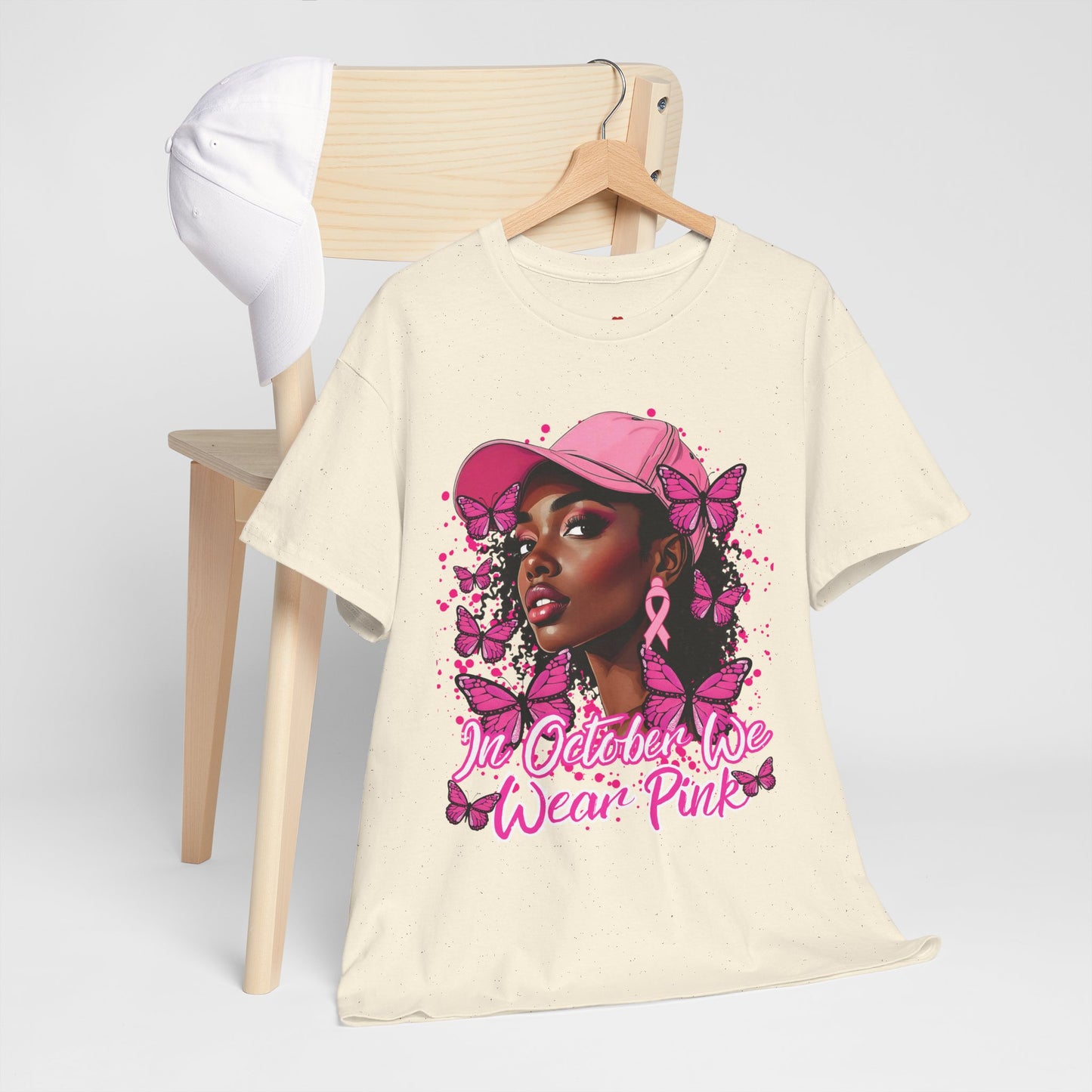 We Wear Pink Cancer Awareness T-Shirt