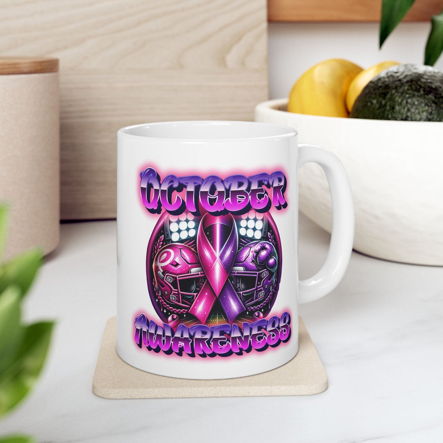 Cancer Awareness Ceramic Mug