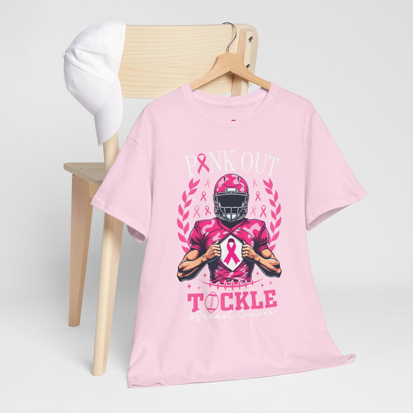 Tackle Breast Cancer Awareness T-Shirt