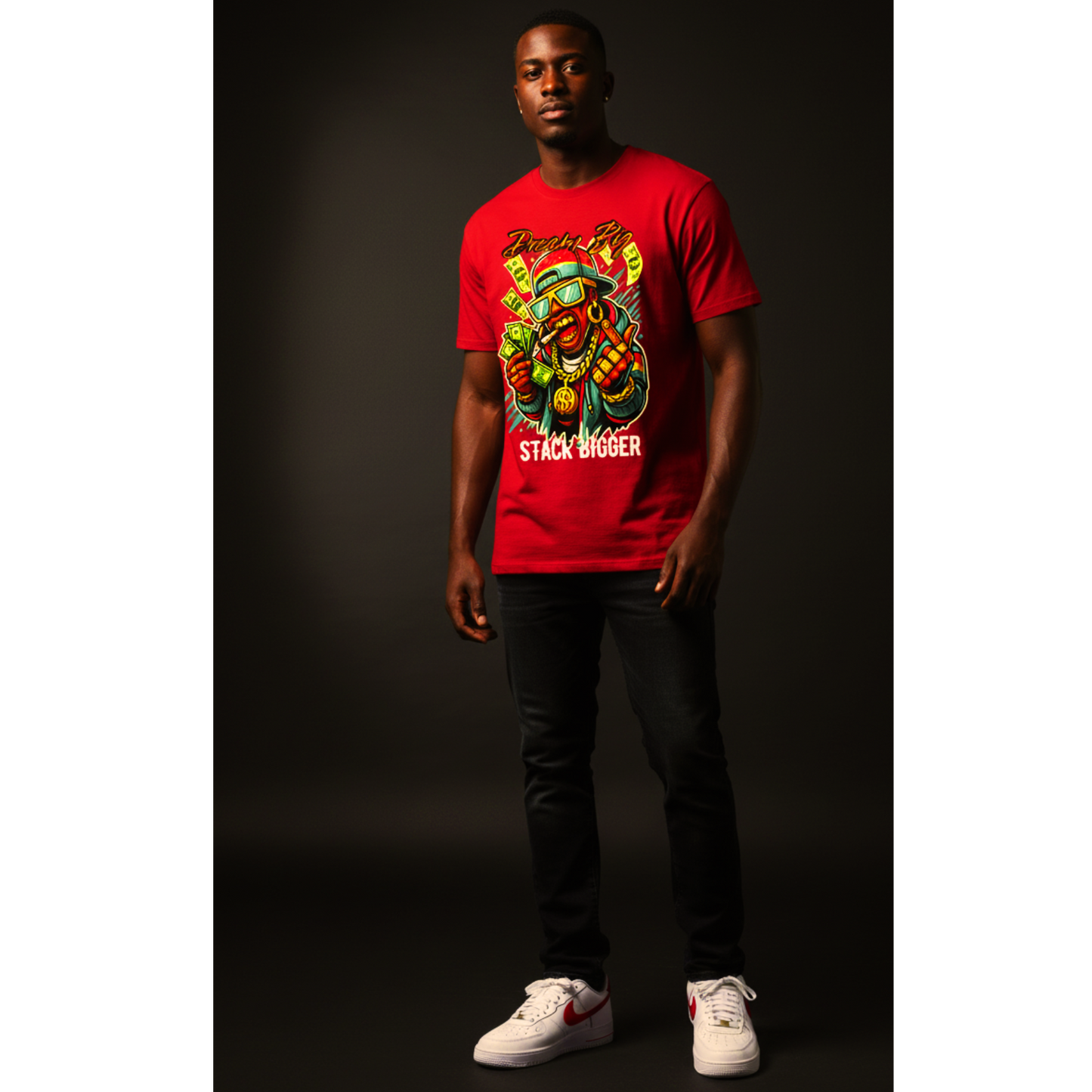 Dream Big-Stack Bigger Ambition Streetwear