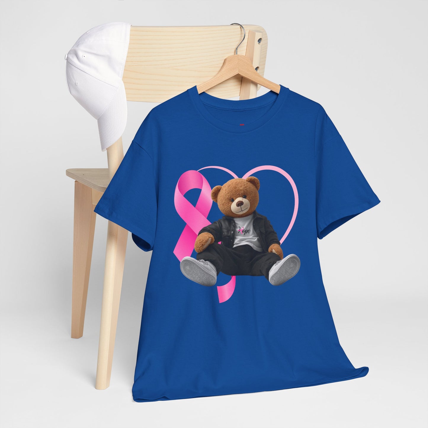 HOPE Heavy Cotton Tee - Empowerment Shirt, Awareness Tee, Gift for Cancer Fighters, Inspirational Fashion, [...]
