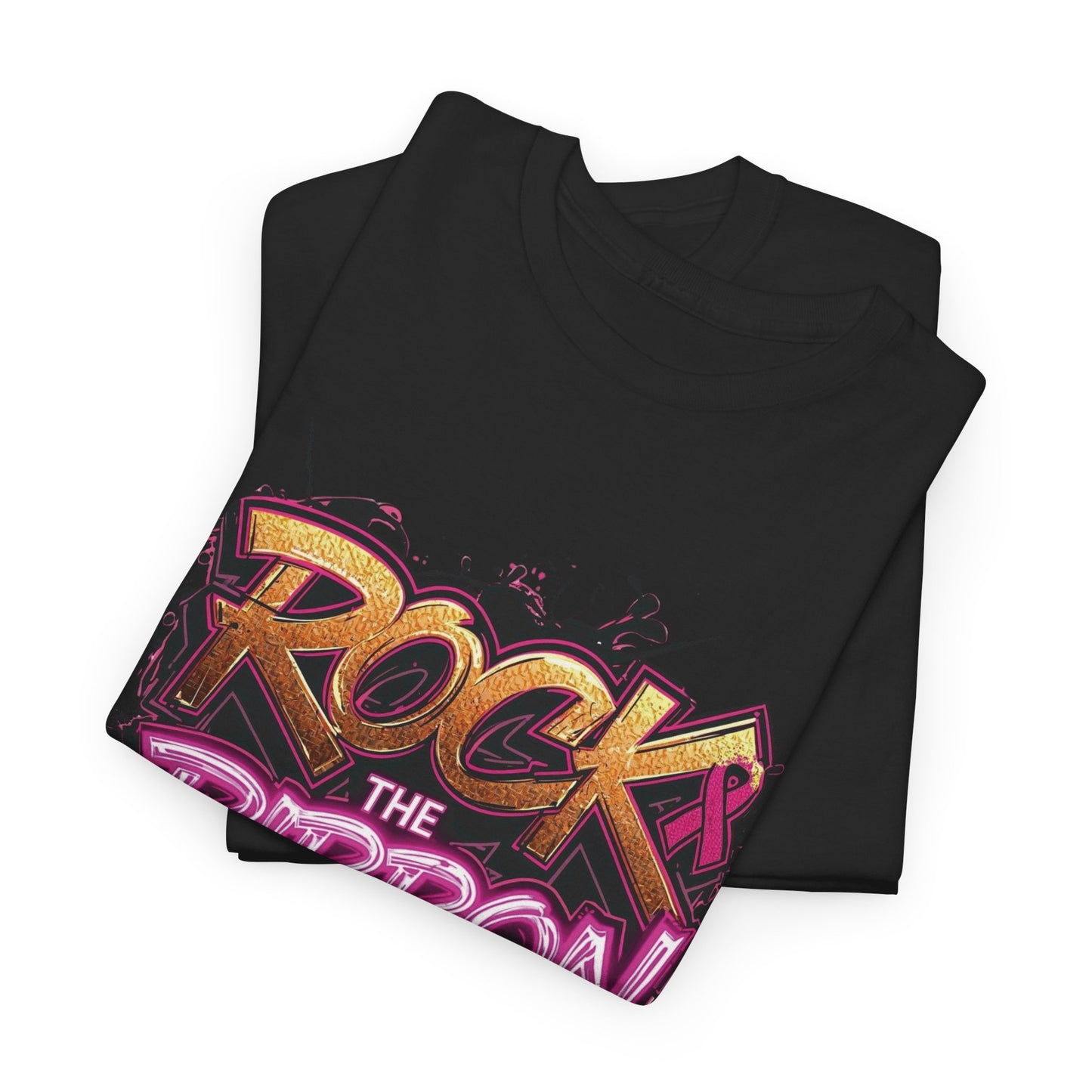 Rock The Ribbon Victory Unisex Heavy Cotton Tee - Empowerment Shirt, Awareness Tee, Gift for Cancer Fighters, Inspirational Fashion, [...]