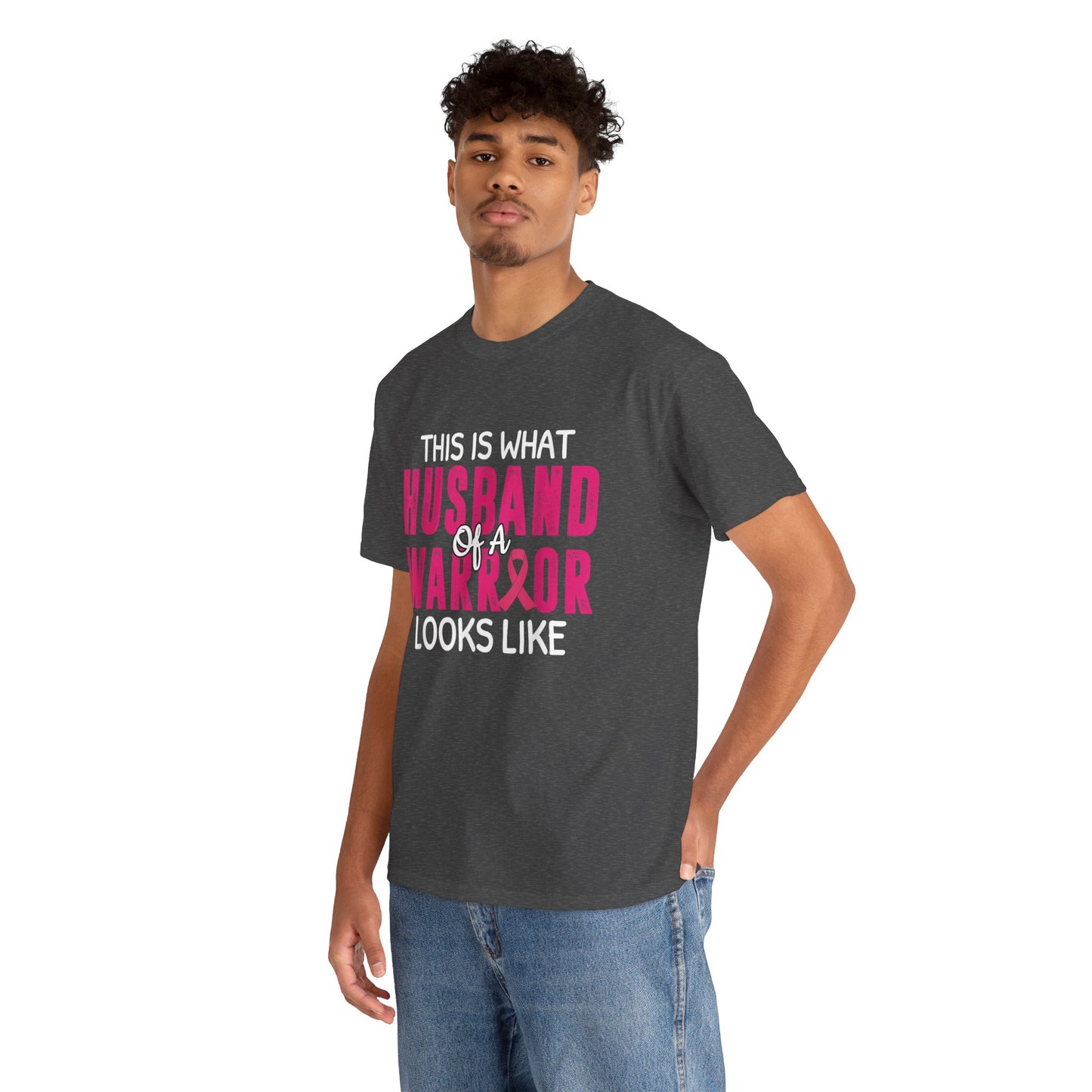 Cancer Awareness Supportive Husband Tee