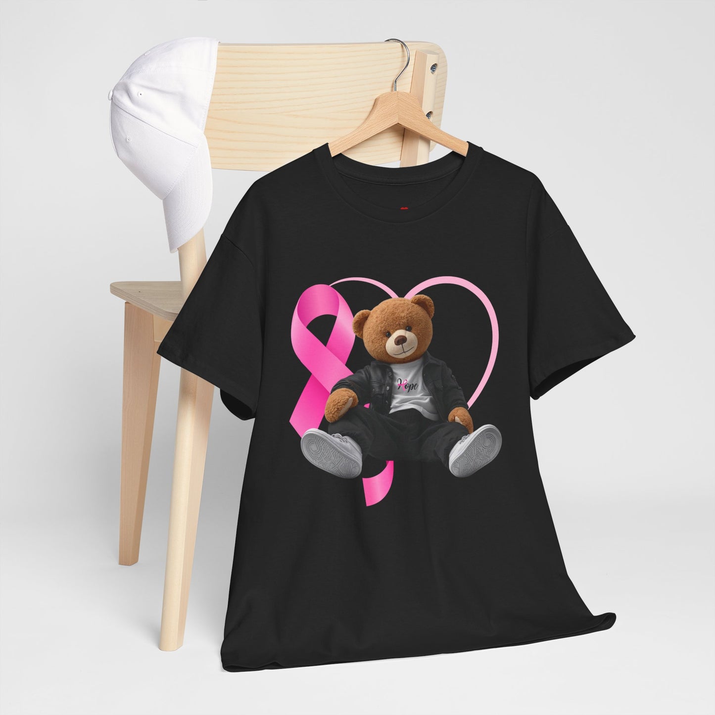 HOPE Heavy Cotton Tee - Empowerment Shirt, Awareness Tee, Gift for Cancer Fighters, Inspirational Fashion, [...]