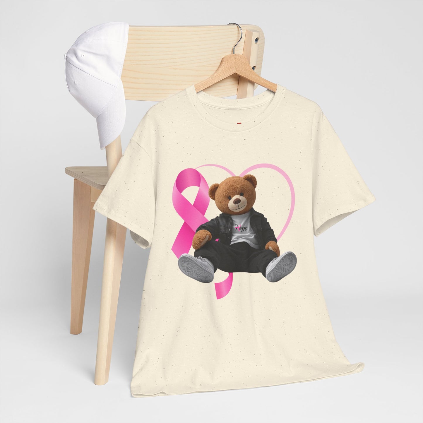 HOPE Heavy Cotton Tee - Empowerment Shirt, Awareness Tee, Gift for Cancer Fighters, Inspirational Fashion, [...]