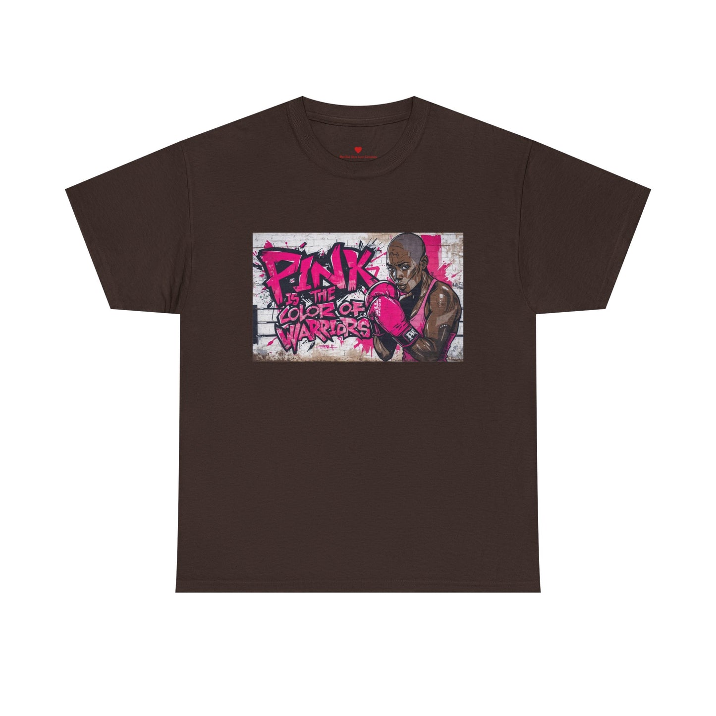 Pink Is The Color of Warriors Cancer Awareness Pink Tee
