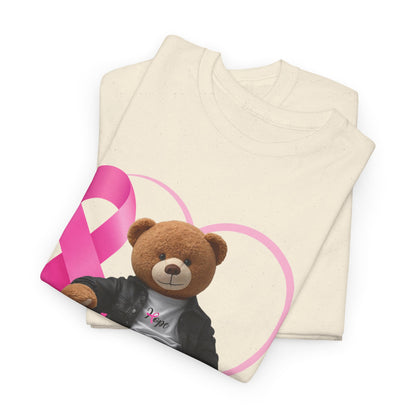 HOPE Heavy Cotton Tee - Empowerment Shirt, Awareness Tee, Gift for Cancer Fighters, Inspirational Fashion, [...]