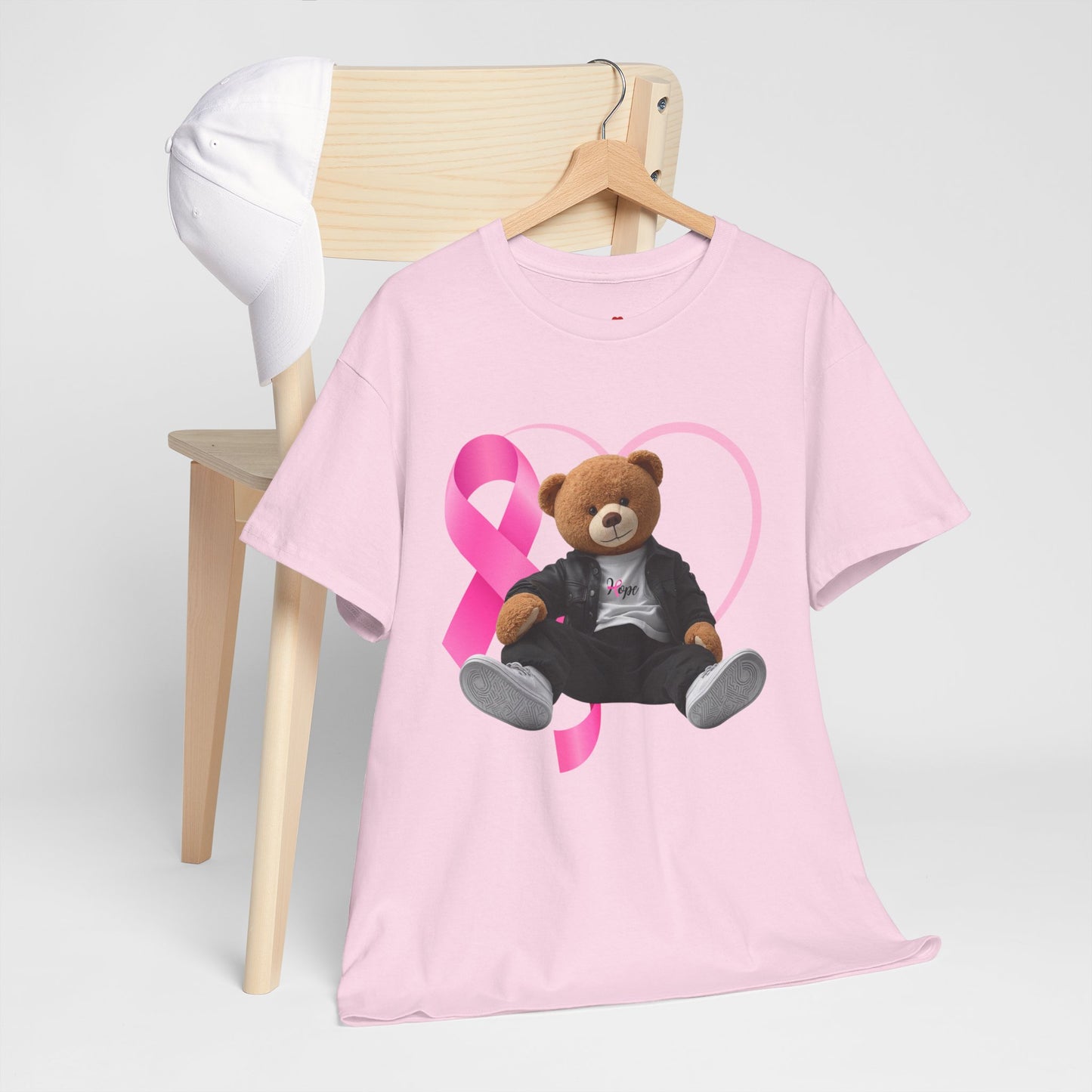 HOPE Heavy Cotton Tee - Empowerment Shirt, Awareness Tee, Gift for Cancer Fighters, Inspirational Fashion, [...]
