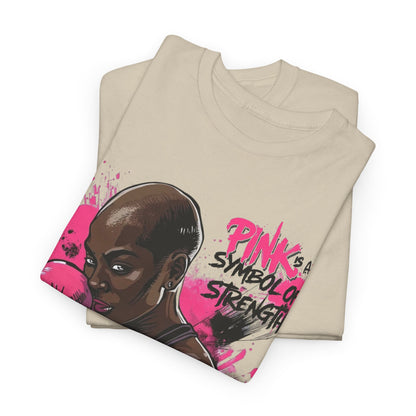 Pink Is A Symbol of Strength Cancer Awareness T-Shirt