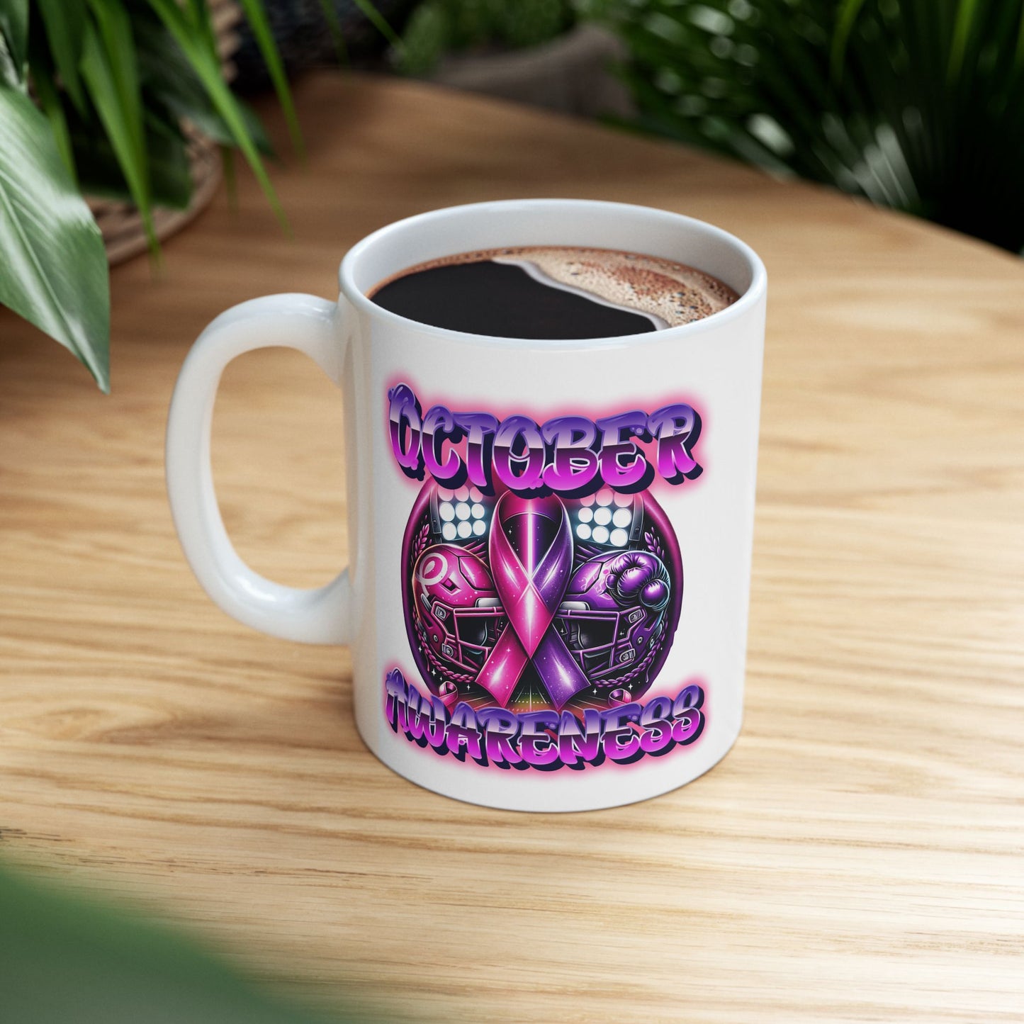 Cancer Awareness Ceramic Mug