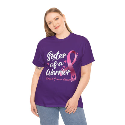Sister of A Warrior Cancer Awareness T-Shirt