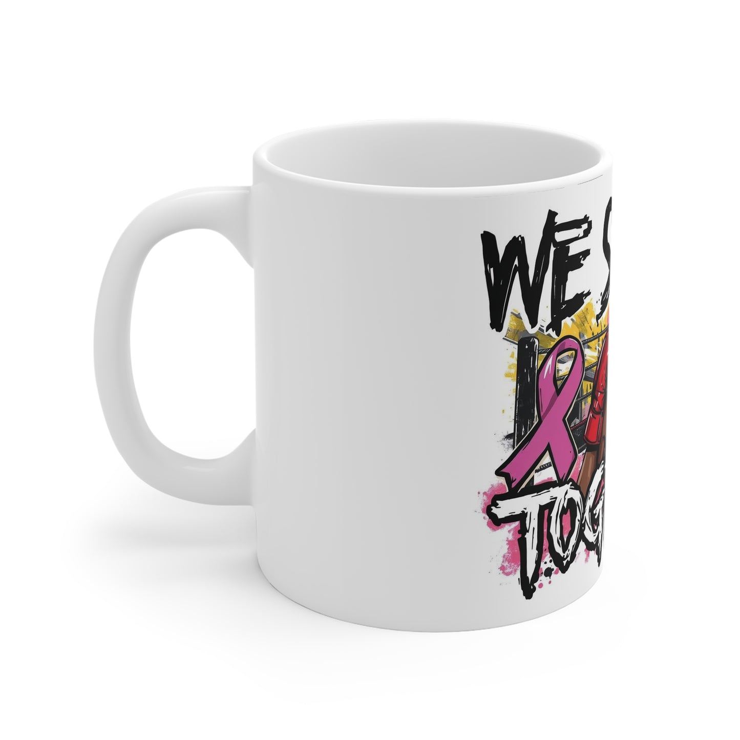 We Survive Together Cancer Awareness Mug