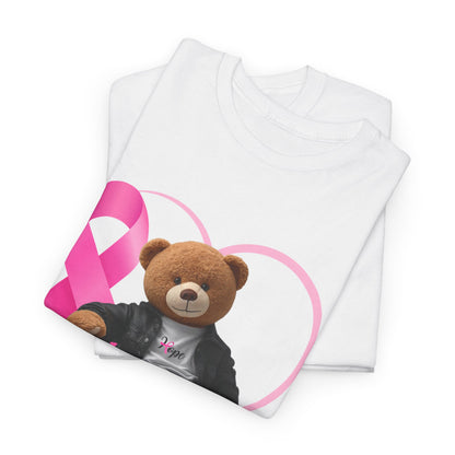 HOPE Heavy Cotton Tee - Empowerment Shirt, Awareness Tee, Gift for Cancer Fighters, Inspirational Fashion, [...]