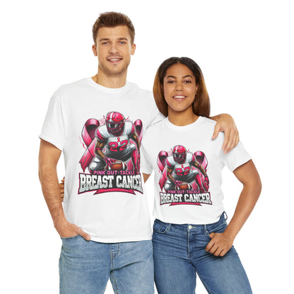 Tackle Breast Cancer Awareness T-Shirt