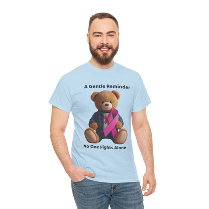 Together In The Fight Unisex Heavy Cotton Tee - Empowerment Shirt, Awareness Tee, Gift for Cancer Fighters, Inspirational Fashion, [...]