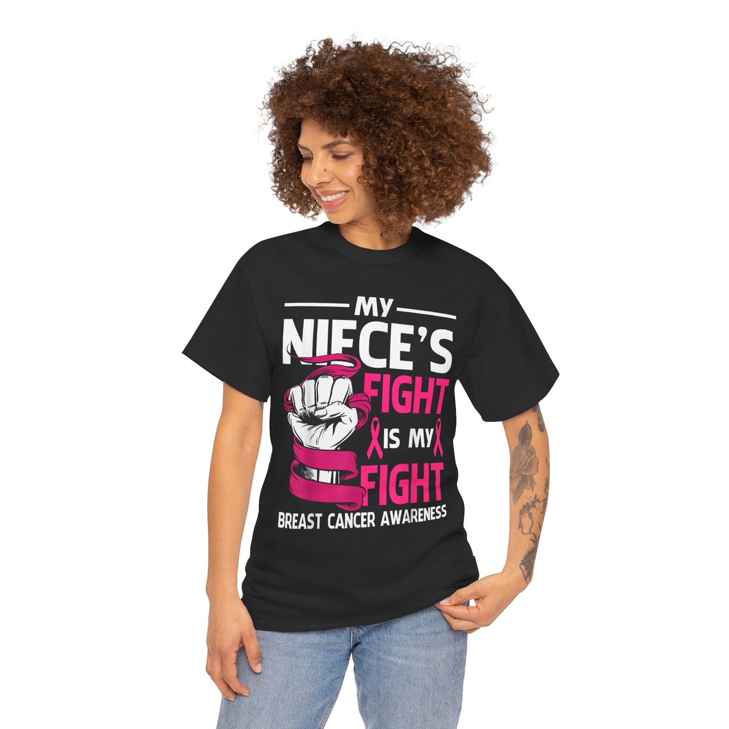 My Niece's Fight Is My Fight Cancer Awareness T-Shirt