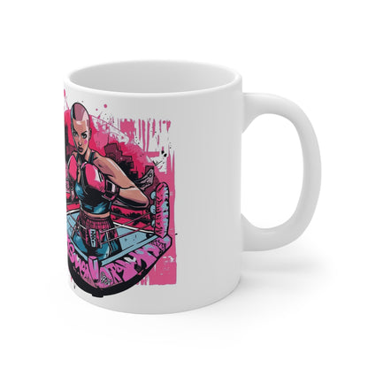 Pink Is A Symbol of Strength Cancer Awareness Mug