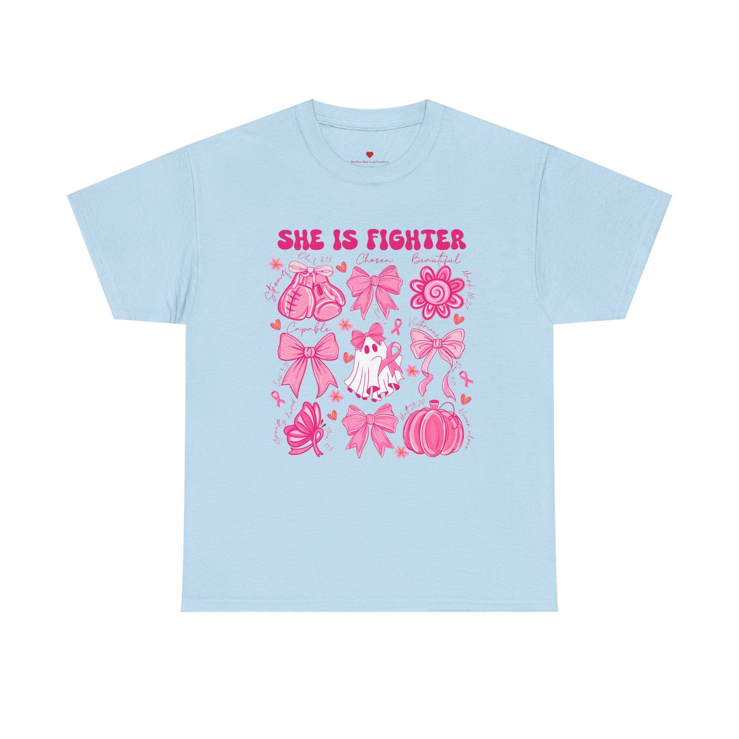She Is A Fighter Cancer Awareness T-Shirt