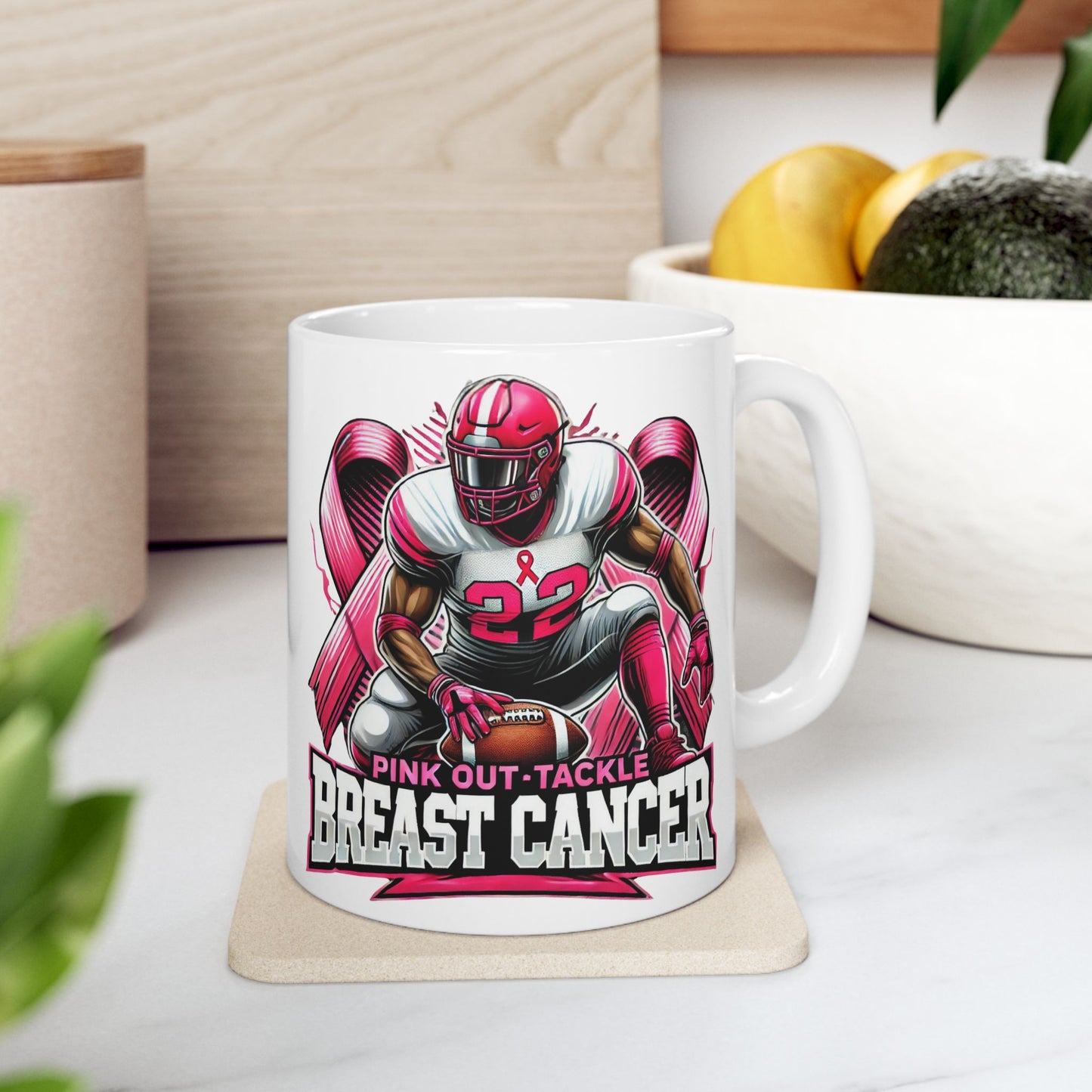 Cancer Awareness Ceramic Mug
