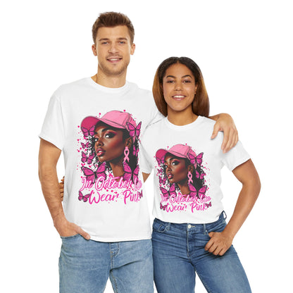 We Wear Pink Cancer Awareness T-Shirt