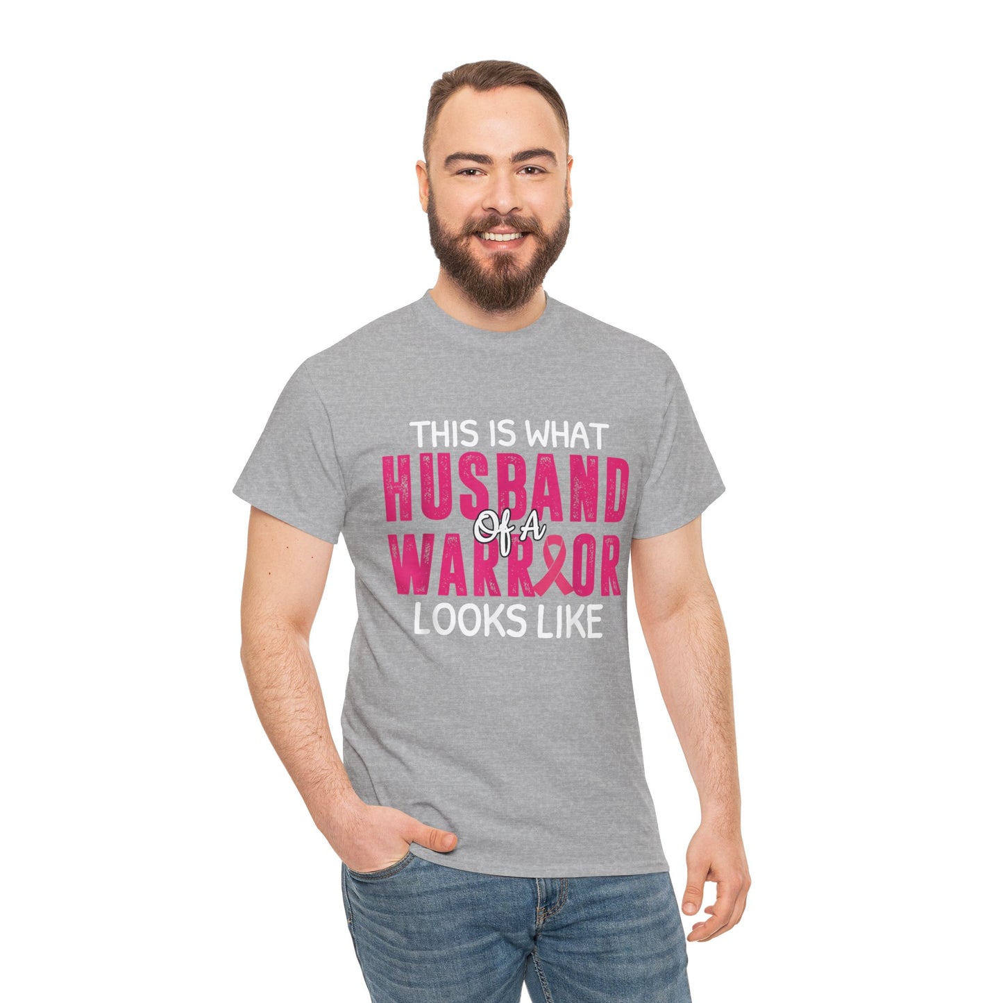 Cancer Awareness Supportive Husband Tee