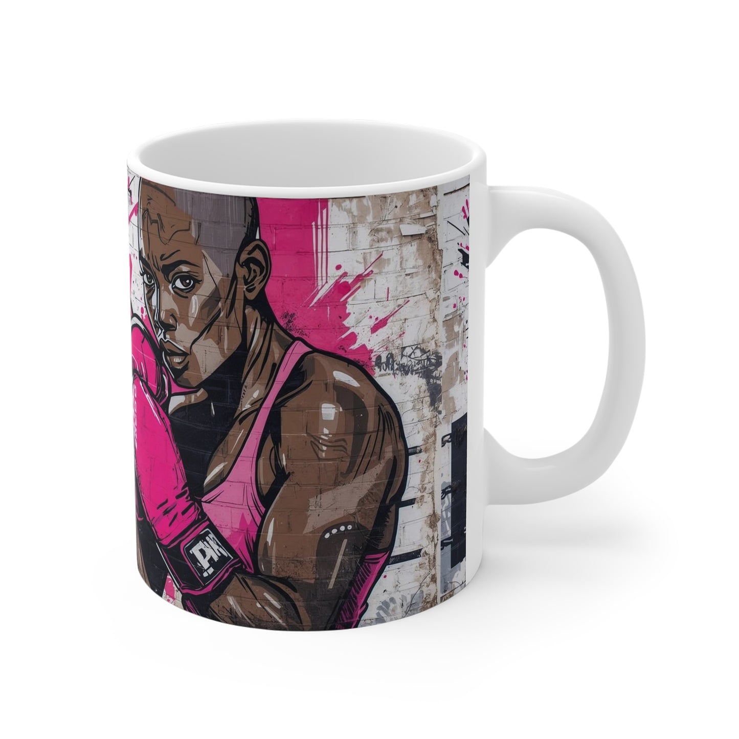 Mug Pink Cancer Awareness Campaign 11oz White
