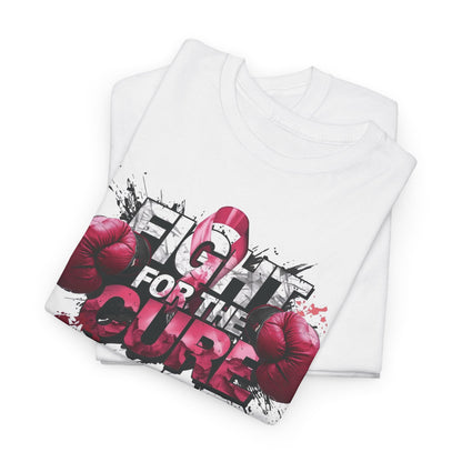 Fight For The Cure Heavy Cotton Tee - Empowerment Shirt, Awareness Tee, Gift for Cancer Fighters, Inspirational Fashion, [...]