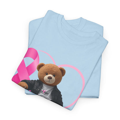 HOPE Heavy Cotton Tee - Empowerment Shirt, Awareness Tee, Gift for Cancer Fighters, Inspirational Fashion, [...]