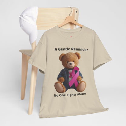 Together In The Fight Unisex Heavy Cotton Tee - Empowerment Shirt, Awareness Tee, Gift for Cancer Fighters, Inspirational Fashion, [...]