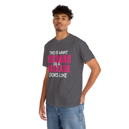 Cancer Awareness Supportive Husband Tee