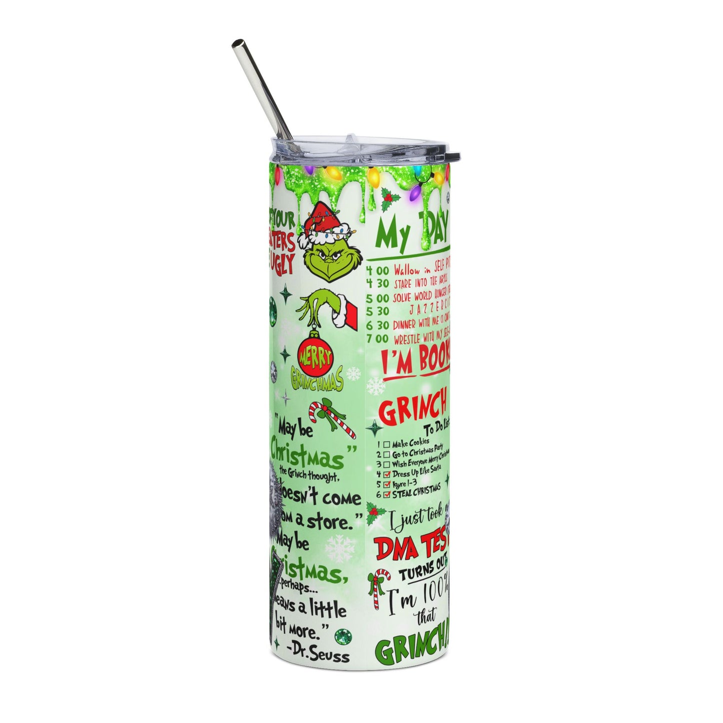 The Grinch Christmas Tumbler