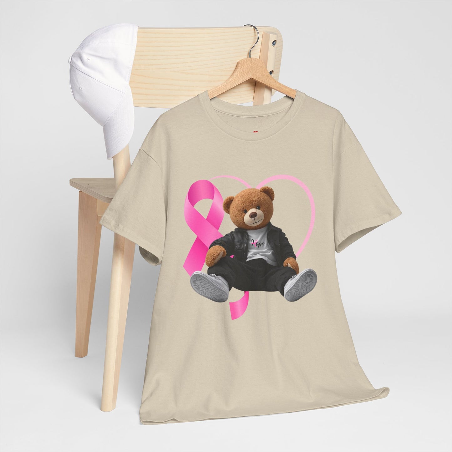 HOPE Heavy Cotton Tee - Empowerment Shirt, Awareness Tee, Gift for Cancer Fighters, Inspirational Fashion, [...]