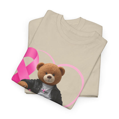 HOPE Heavy Cotton Tee - Empowerment Shirt, Awareness Tee, Gift for Cancer Fighters, Inspirational Fashion, [...]