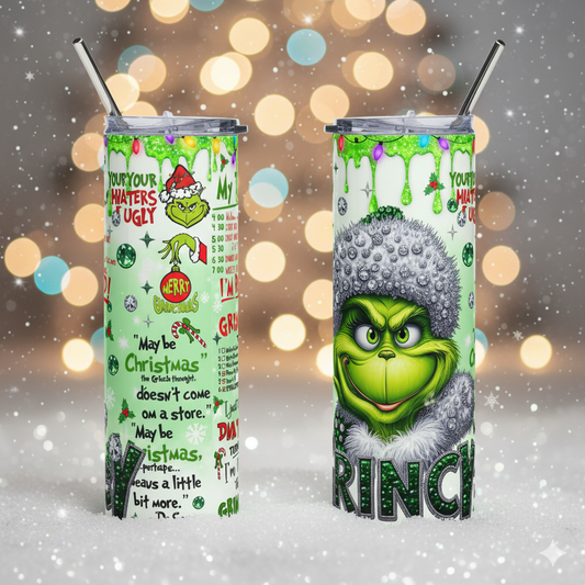 The Grinch Christmas Tumbler