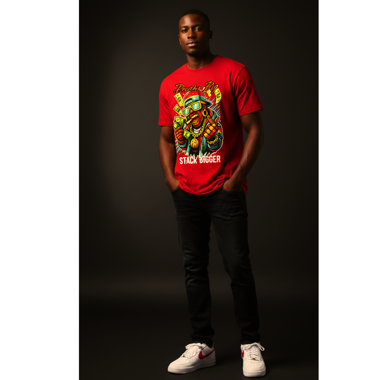 Dream Big-Stack Bigger Ambition Streetwear